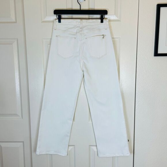 Joe’s The Blake High Rise Wide Leg Crop Milk White Size 29 - Picture 5 of 14